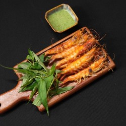 Tôm Nướng Muối Ớt